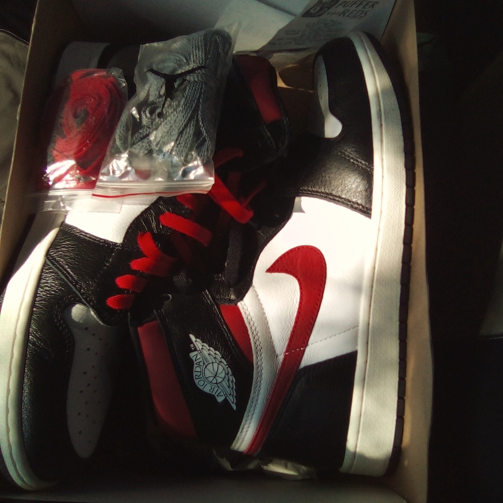 Air Jordan 1 High Og Gym Red black white